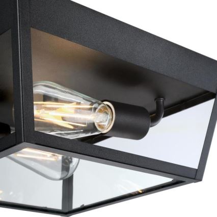 Westinghouse 61219 - Zunanja stropna svetilka PETERSON 2xE27/40W/230V IP44