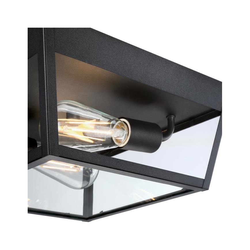 Westinghouse 61219 - Zunanja stropna svetilka PETERSON 2xE27/40W/230V IP44