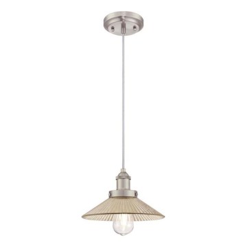 Westinghouse 6338840 - Viseča svetilka na kablu BONNIE 1xE27/60W/230V premer 25 cm
