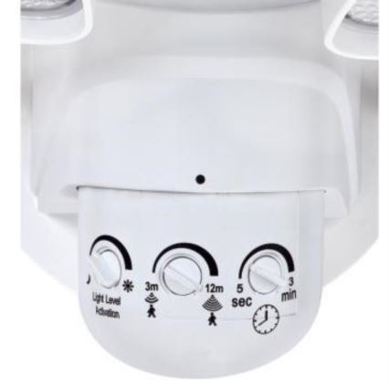 Westinghouse 63642 - LED Zunanji reflektor s senzorjem 2xLED/8,75W/230V IP44