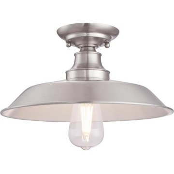 Westinghouse 6370240 - Stropno pritrjen lestenec IRON HILL 1xE27/60W/230V, premer 31 cm