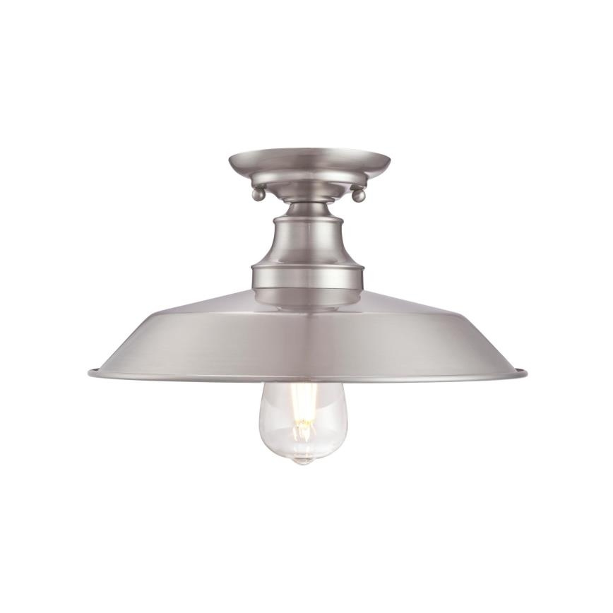 Westinghouse 6370240 - Stropno pritrjen lestenec IRON HILL 1xE27/60W/230V, premer 31 cm