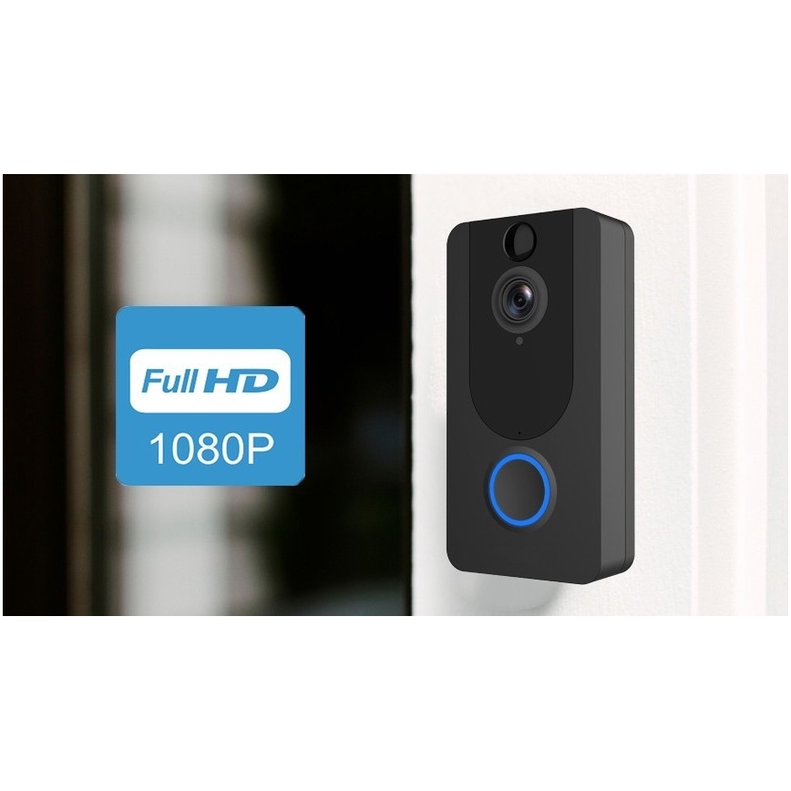 Wi-Fi brezžični zvonec s kamero 1080p IP64