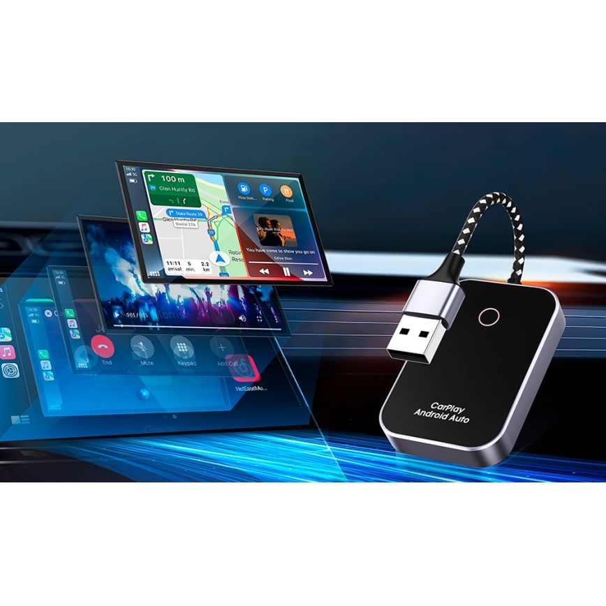 Winner Group-Adapter GoWireless! za brezžično povezavo CarPlay in Android Car