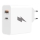 Winner Group - Adapter za hitro polnjenje 1xUSB-C + 1xUSB-A Power Delivery 45W bela