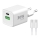 Winner Group - Adapter za hitro polnjenje 2xUSB PD 30W + USB kabel USB-C / USB-C 1m