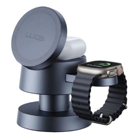 Winner Group - Brezžični polnilec 4v1 MUSH8OOM 27W antracit