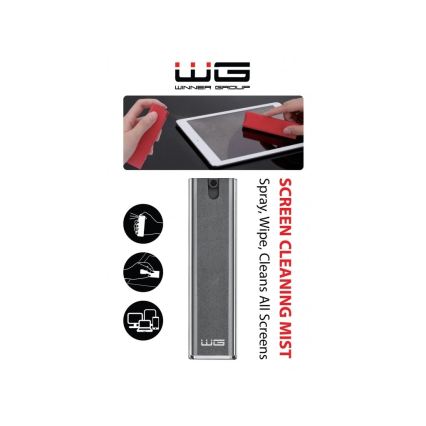 Winner Group - Čistilo za zaslon 2 v 1 črno