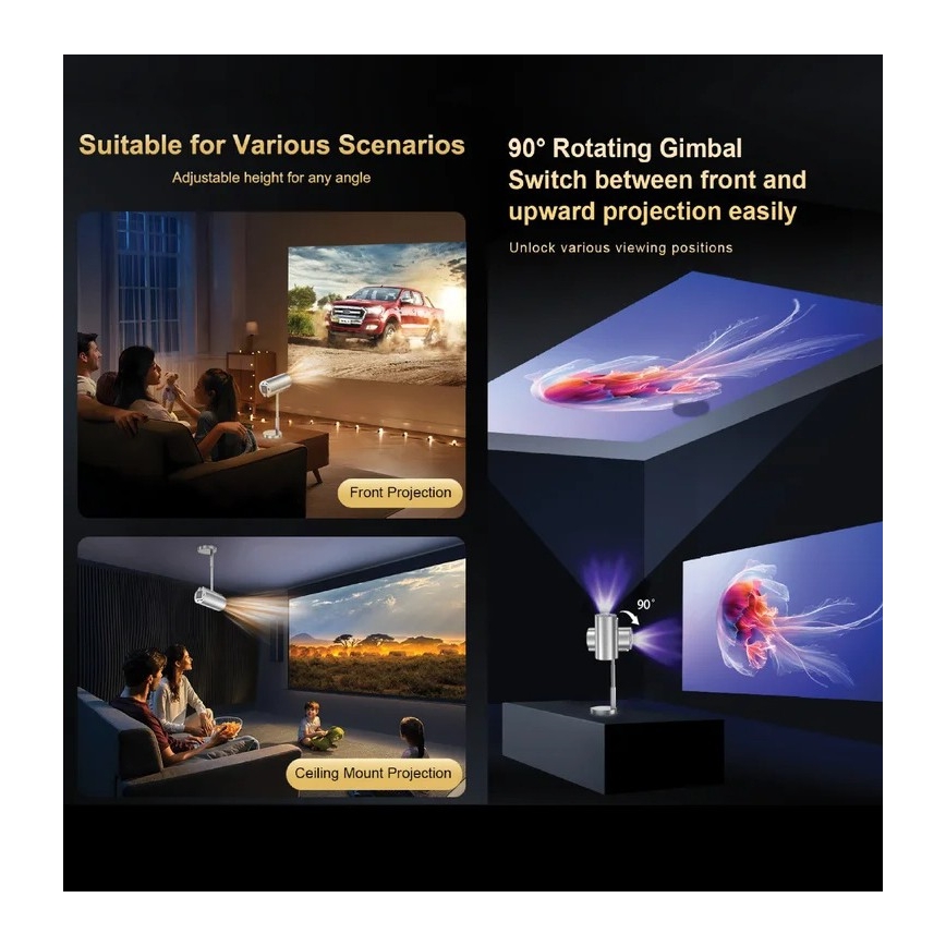 Winner Group - LED reflektor AIRFLEX LED/42W/230V + daljinsko upravljanje