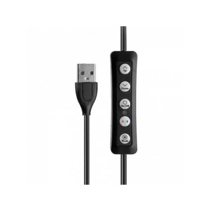 Winner Group - LED RGB zatemnjiva stoječa svetilka s stojalom in držalom za snemanje vlogov LED/10W/5V