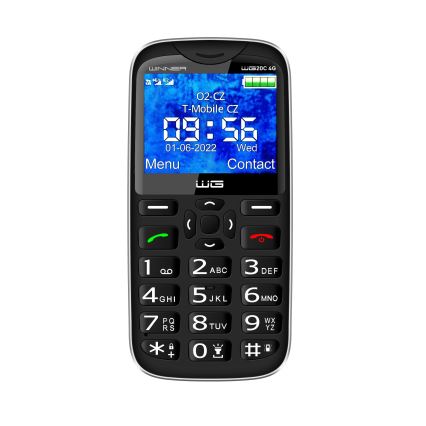 Winner Group - Mobilni telefon za starejše 1600 mAh črna