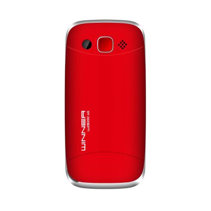 Winner Group - Mobilni telefon za starejše 1600 mAh rdeča