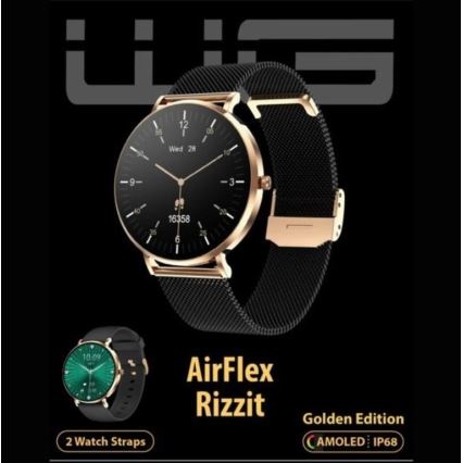 Winner Group - Pametna ura AirFlex3 Rizz It 200 mAh IP68 zlata