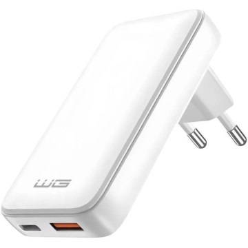 Winner Group - Polnilni adapter GaN 1xUSB-A + 1xUSB-C 30W bel