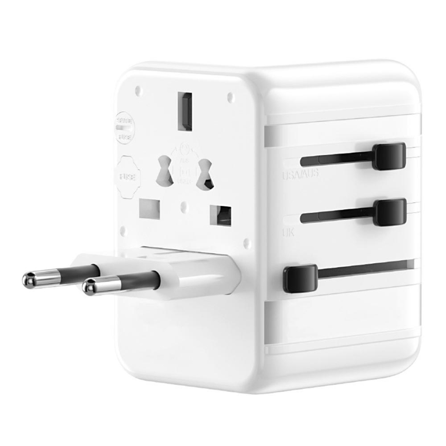 Winner Group - Potovalni adapter za hitro polnjenje Power Delivery 20W bela