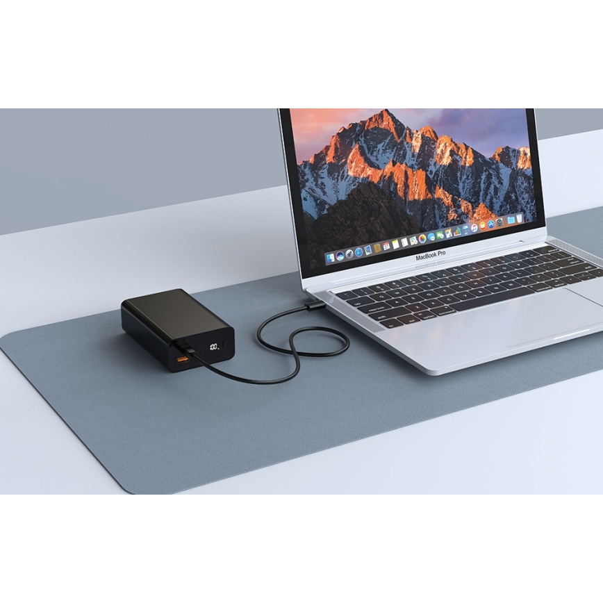 Winner Group - Power Bank z zaslonom 20000 mAh 20W Power Delivery črna