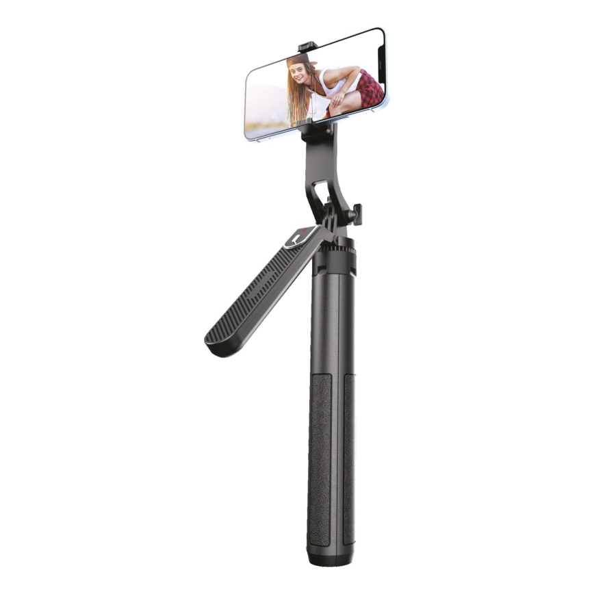Winner Group - Selfie stick 3v1 s stojalom 55 mAh 180 cm črna