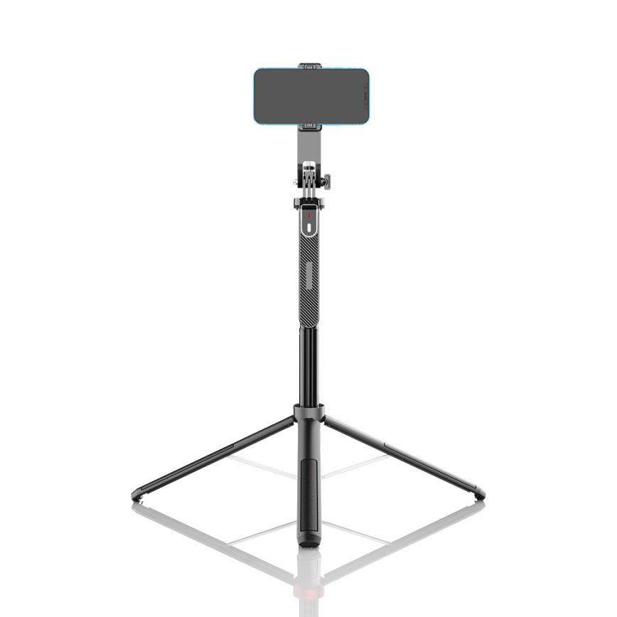 Winner Group - Selfie stick 3v1 s stojalom 55 mAh 180 cm črna
