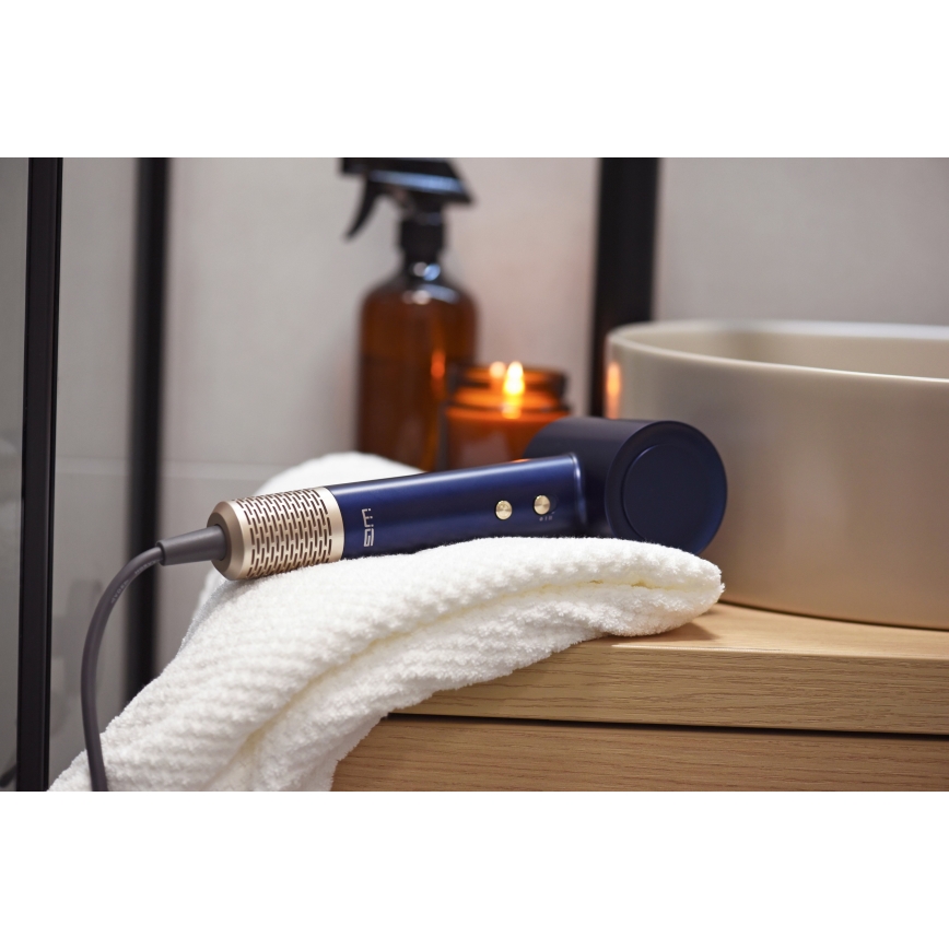 Winner Group - Sušilnik za lase z ionizatorjem Elegance Air 1600W/230V modra