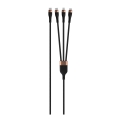 Winner Group -USB kabel 3v1 USB-C / Lightning, USB-C in Micro USB 100W 1,5m črna