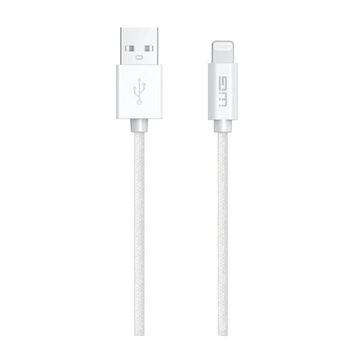 Winner Group - USB kabel MFI Lightning / USB-A 2m bela