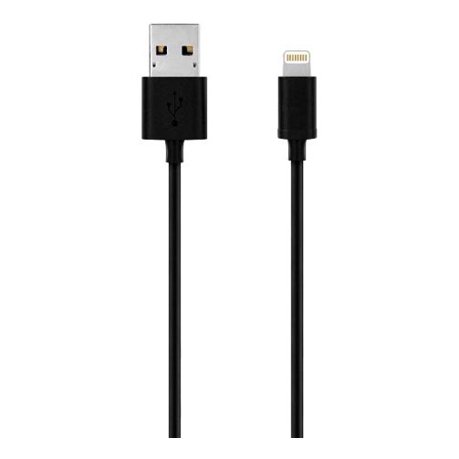 Winner Group - USB kabel MFI Lightning / USB-A 2m črna