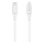 Winner Group - USB kabel MFI Lightning / USB-C 1m bela