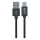 Winner Group - USB kabel s podaljšanim priključkom USB-C / USB-A 1m črna