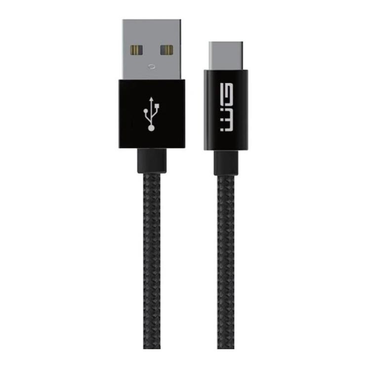 Winner Group - USB kabel USB-C / USB-A 30W 3m črna