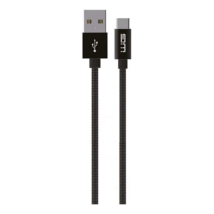 Winner Group - USB kabel USB-C / USB-A 50cm črna
