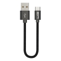 Winner Group - USB kabel USB-C / USB-A 60W 20cm črna
