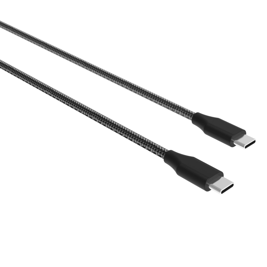 Winner Group - USB kabel USB-C / USB-C 140W 1,5m črna