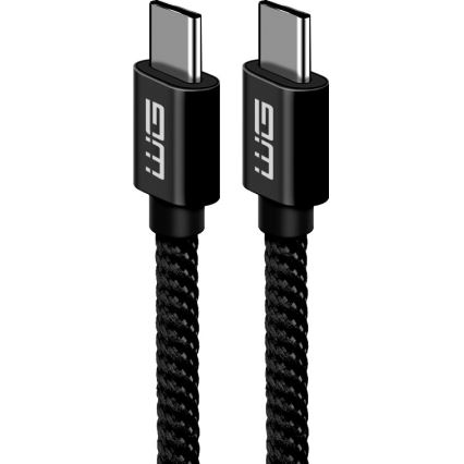 Winner Group - USB kabel USB-C / USB-C 60W 1m črna
