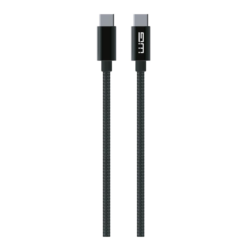 Winner Group - USB kabel USB-C / USB-C 60W 50cm črna