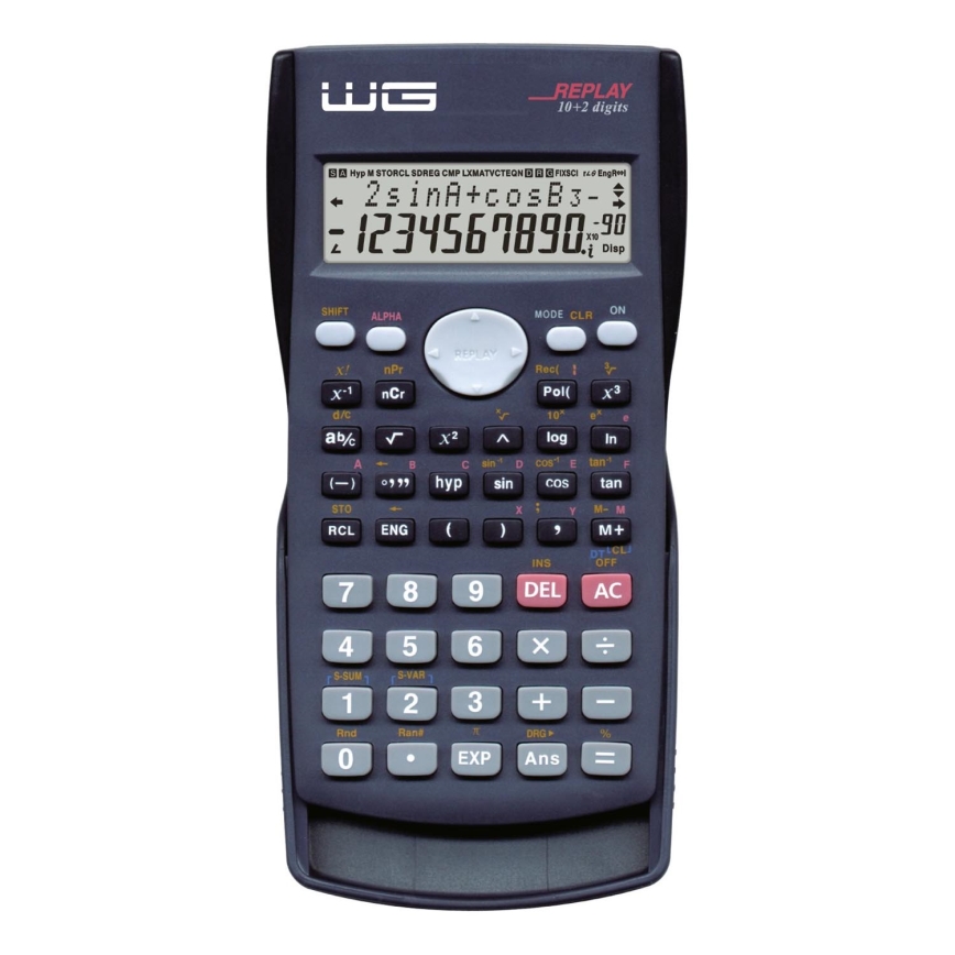 Winner Group - Znanstveni kalkulator MathMaster Pro 1xLR44 črna