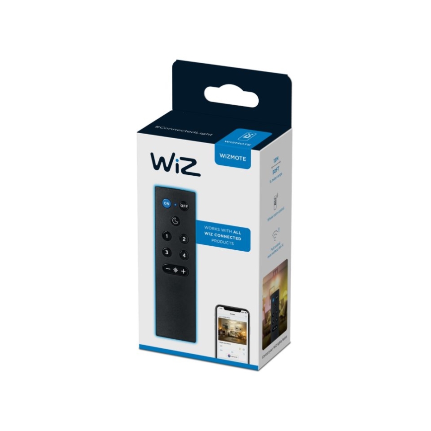 WiZ - Daljinski upravljalnik WIZMOTE 2xAAA Wi-Fi