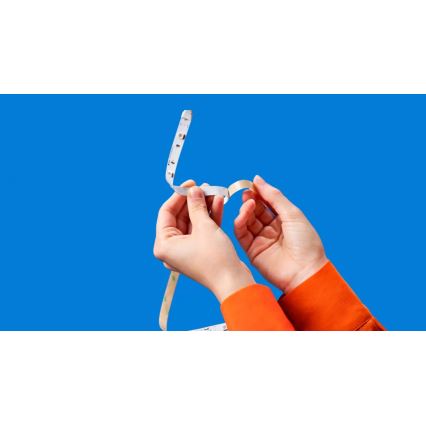 WiZ - LED RGBIC zatemljiv trak 4m LED/10,2W/5V 2700-6500K Wi-Fi