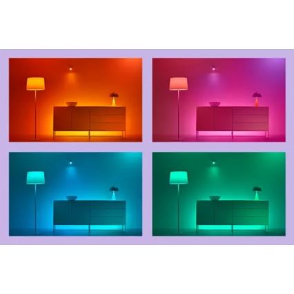 WiZ - LED RGBIC stoječa svetilka GRADIENT z možnostjo zatemnitve LED/9,7W/230V 2700-6500K Wi-Fi