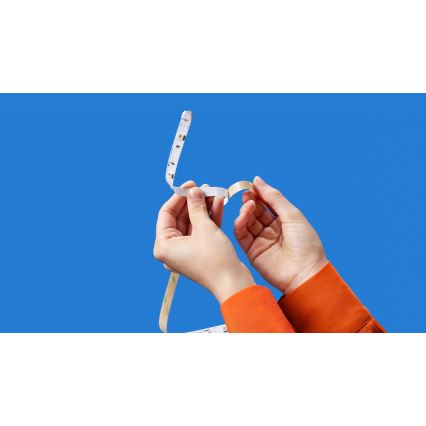 WiZ - LED RGBIC zatemnljiv trak 10m LED/21W/230V 2700-6500K Wi-Fi