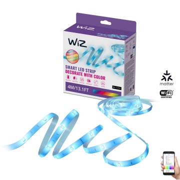 WiZ - LED RGBW zatemljiv trak 4m LED/6,5/230V 2700-6500K Wi-Fi