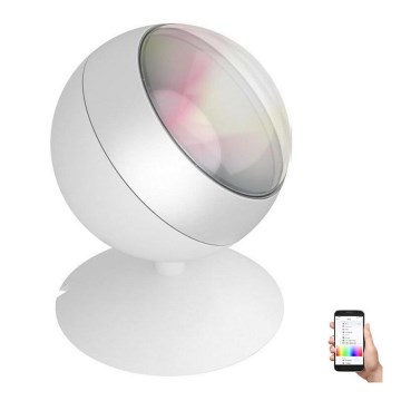 WiZ - LED RGBW Zatemnitvena namizna svetilka QUEST LED/13W/230V 2200-6500K Wi-Fi bela
