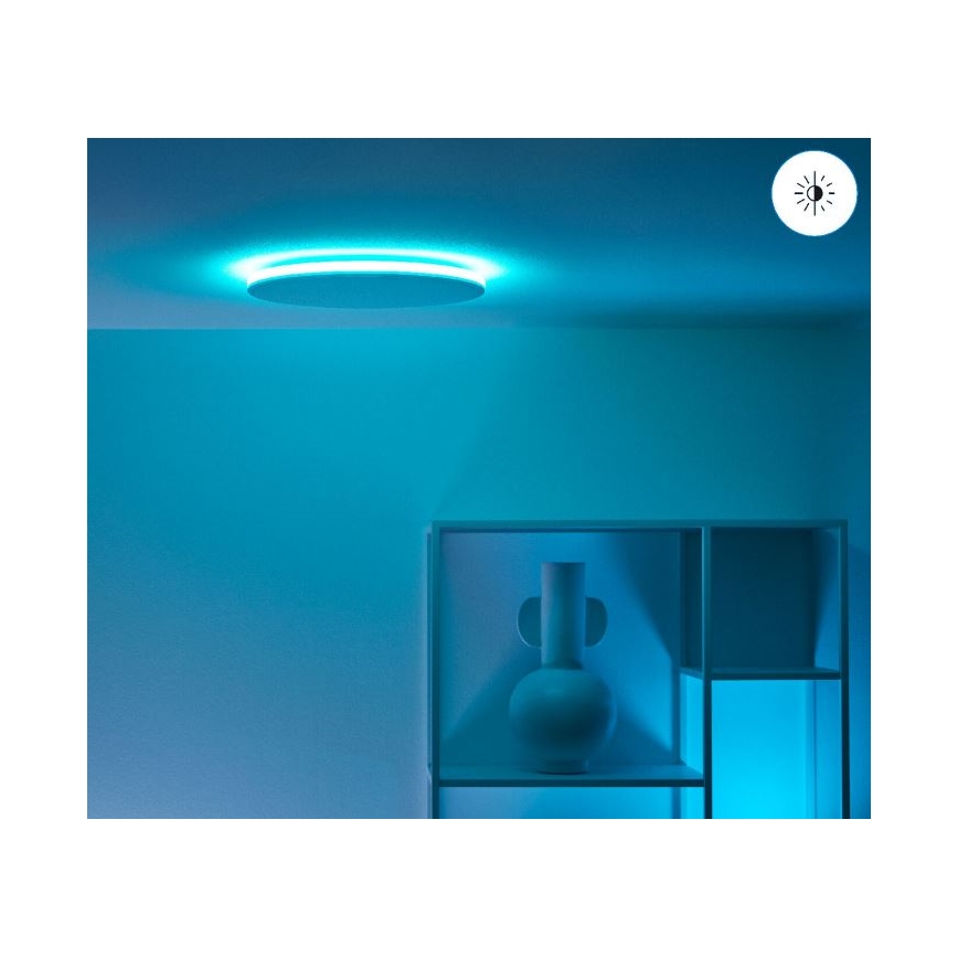 WiZ - LED RGBW Zatemnitvena stropna svetilka RUNE LED/21W/230V 2700-6500K Wi-Fi bela