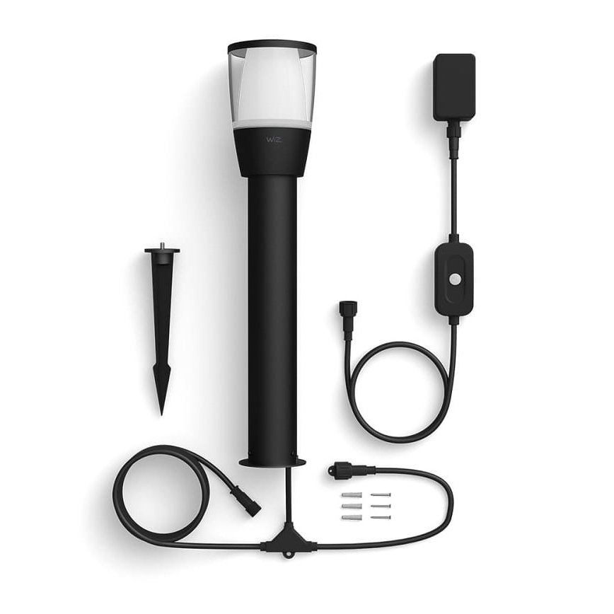 WiZ - LED RGBW Zatemnitvena zunanja svetilka ELPAS LED/4,8W/12/230V 2700-5000K IP65 Wi-Fi