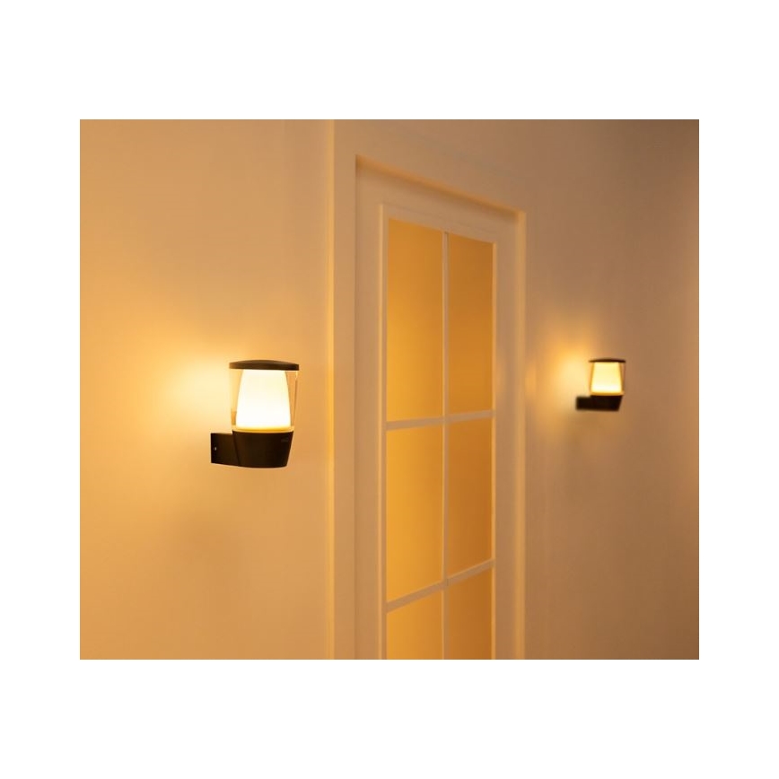 WiZ - LED RGBW Zatemnitvena zunanja stenska svetilka ELPAS LED/8,5W/230V 2700–5000K IP44 Wi-Fi