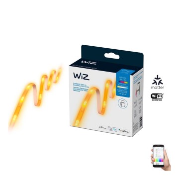 WiZ - LED RGBW Zatemnitveni trak 4m LED/13W/230V 2700-6500K Wi-Fi
