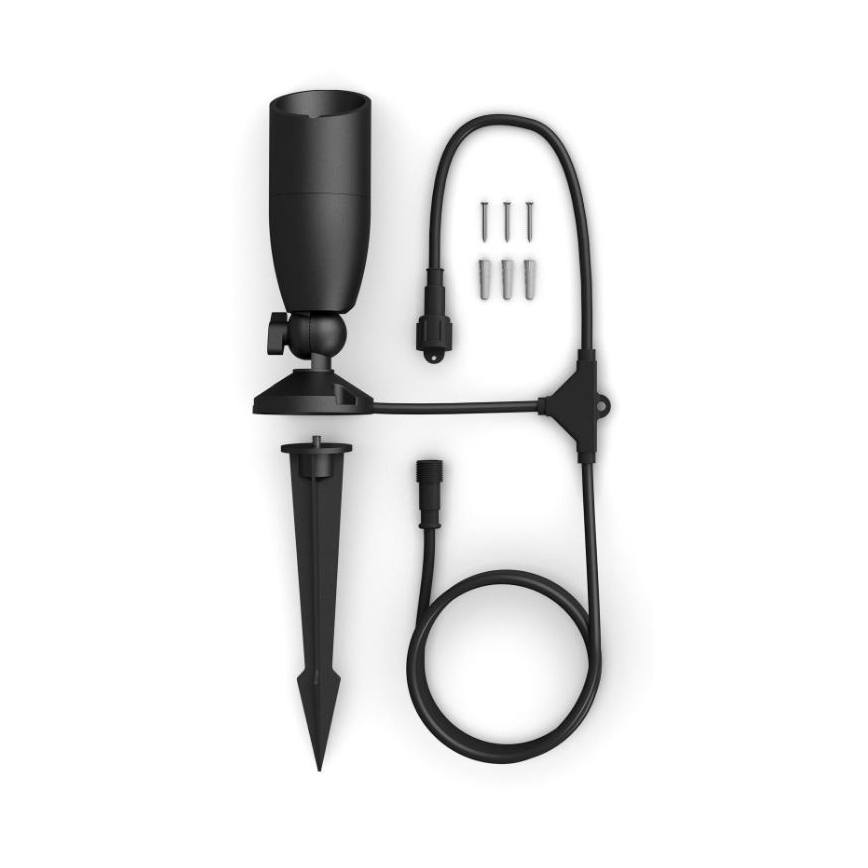 WiZ - LED RGBW Zatemnitveni zunanji reflektor SPOT LED/4W/12V 2700K-5000K IP65 Wi-Fi