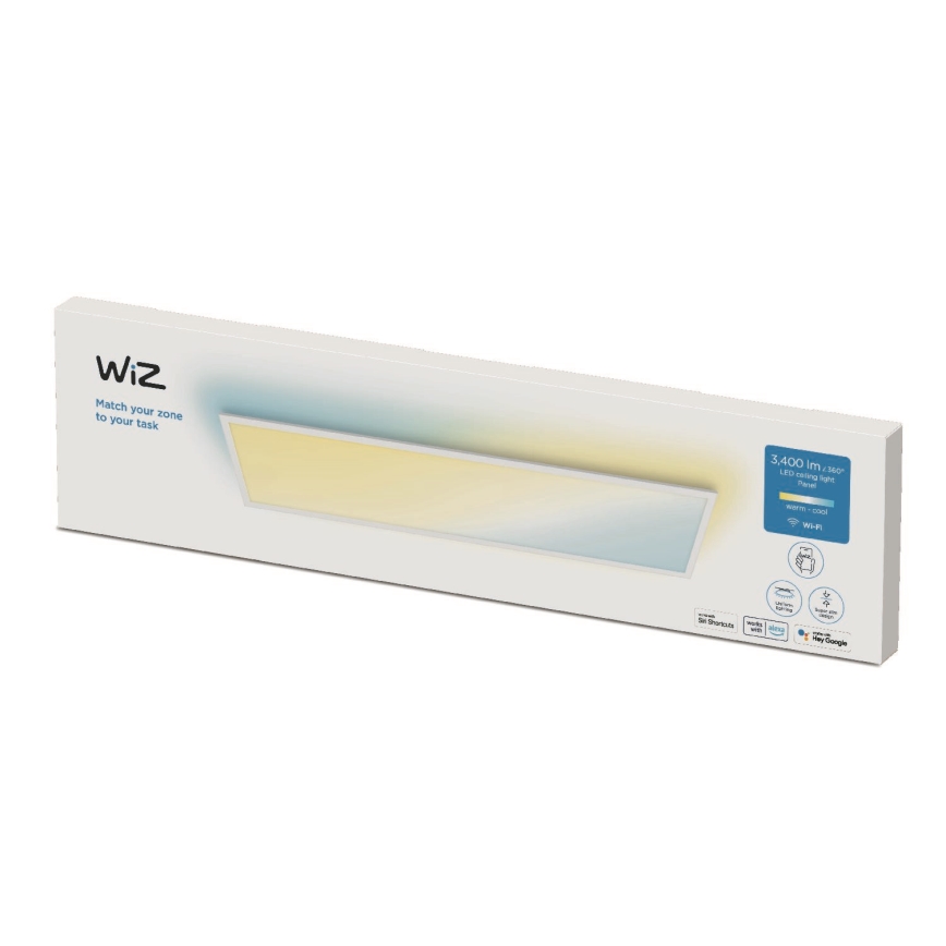 WiZ - LED Zatemnitveni panel SUPERSLIM LED/36W/230V 2700-6500K Wi-Fi bela