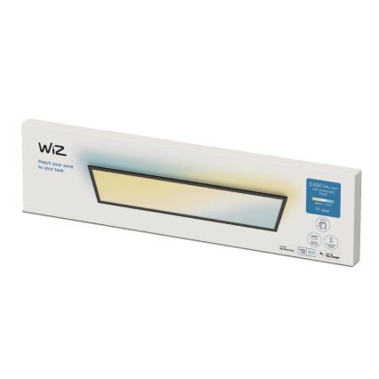 WiZ - LED Zatemnitveni panel SUPERSLIM LED/36W/230V 2700-6500K Wi-Fi črna