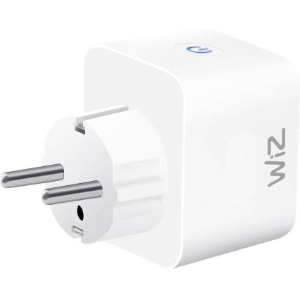 WiZ - Pametna vtičnica F 2300W + powermeter Wi-Fi SCHUKO