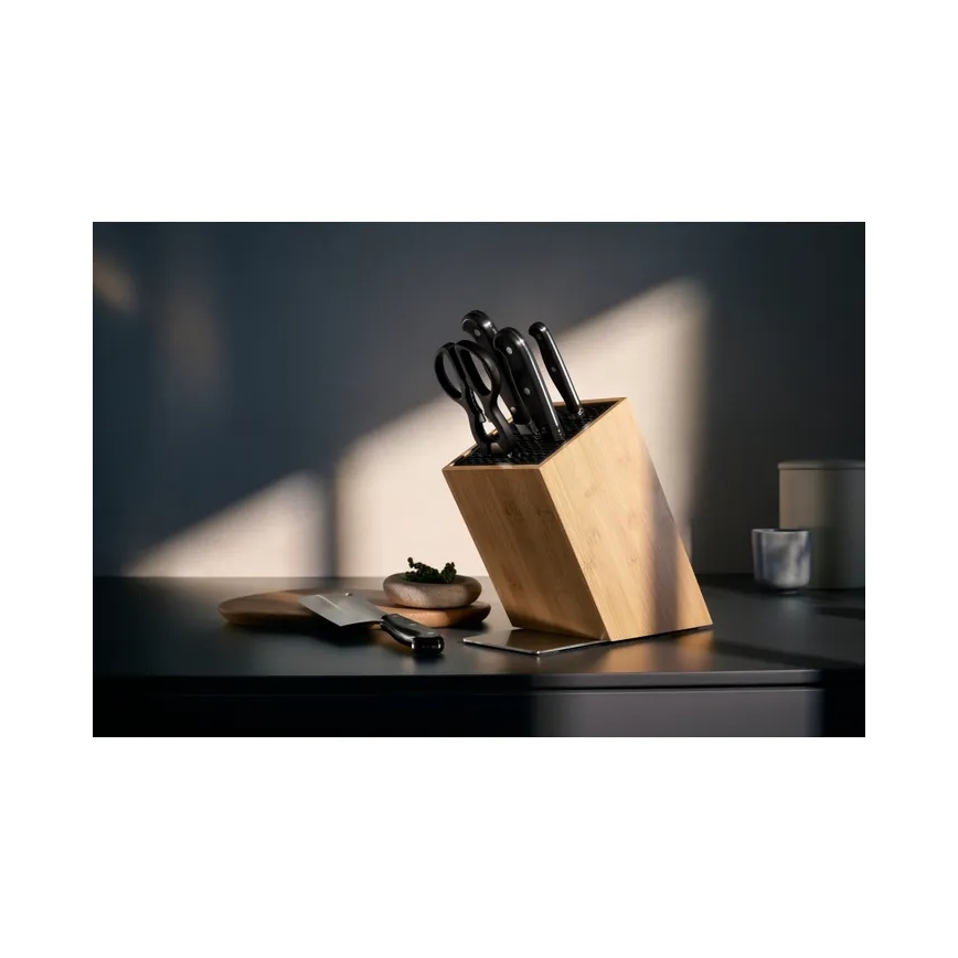 WMF - 6-delni komplet kuhinjskih nožev v stojalu SPITZENKLASSE PLUS